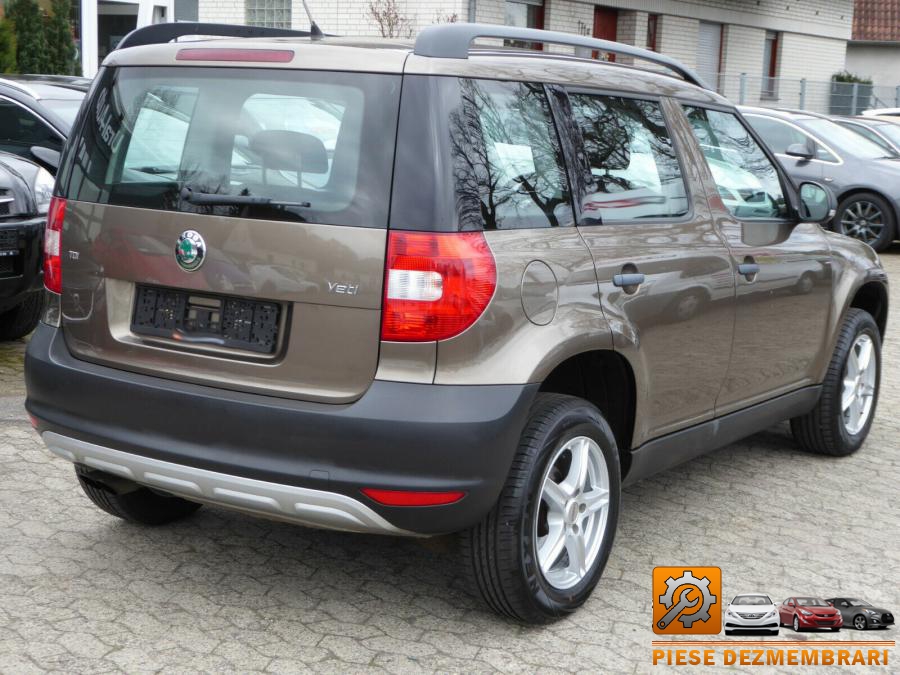 Bancheta spate skoda yeti 2013