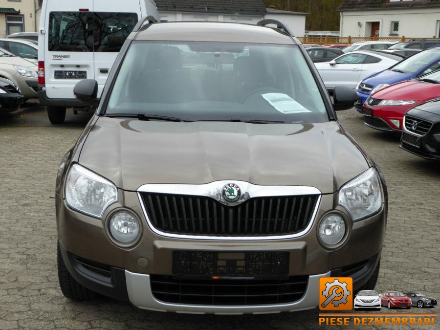 Bancheta spate skoda yeti 2013