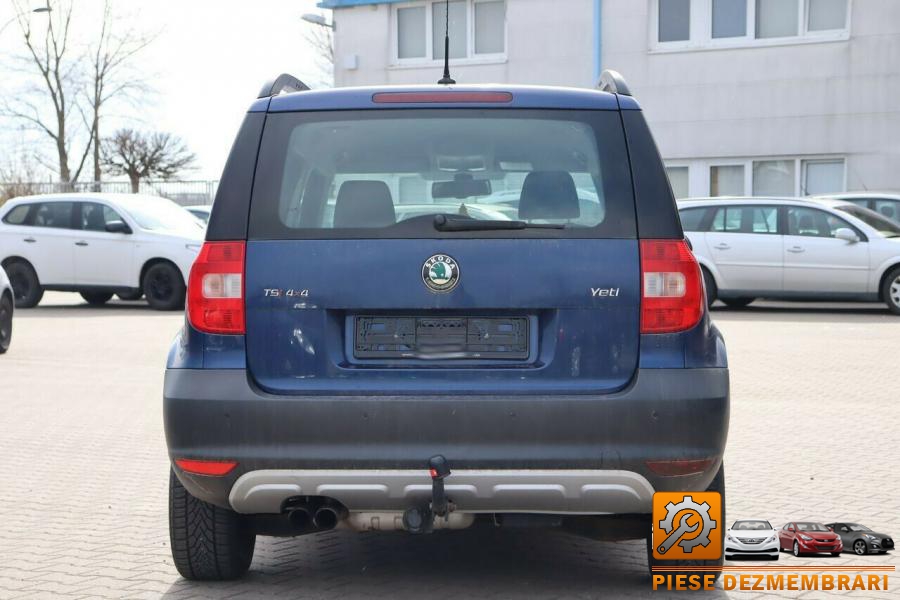 Bara spate skoda yeti 2013