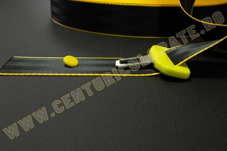 Centura siguranta negru galben Citroen C8